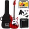 Best Choice Products 39in Full Size Beginner Electric Guitar Kit with Case, Strap, Amp, Whammy Bar